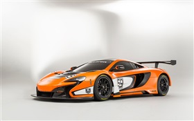 2015 650S GT3 McLaren supercarro HD Papéis de Parede
