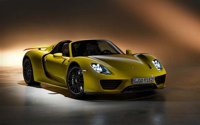 2015 Porsche 918 Spyder supercar Papéis de Parede, imagem