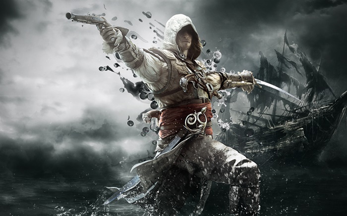 Assassins Creed 4: Black Flag Papéis de Parede, imagem