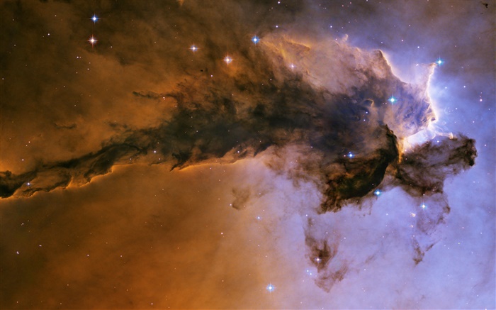 Nebulosa bonita e estrelado Papéis de Parede, imagem