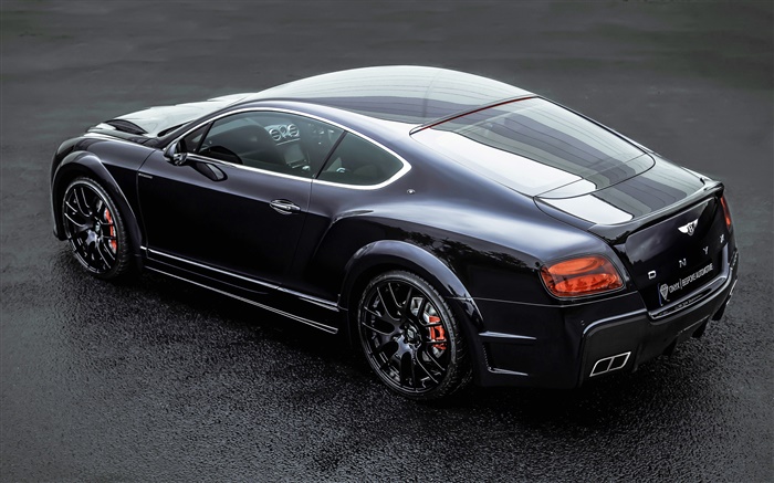 Bentley Continental GT ONYX visão traseira do carro Papéis de Parede, imagem