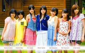 C-ute, ídolo japonês girl group 01 HD Papéis de Parede