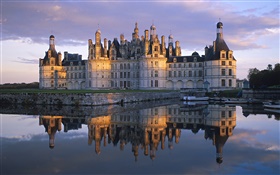 Castelo de Chambord, Loire Valley, França HD Papéis de Parede