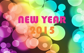 colorido de Ano Novo 2015 HD Papéis de Parede