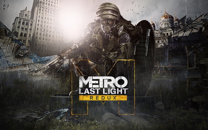 Metro 2033 Redux, chuva, soldado Papéis de Parede, imagem