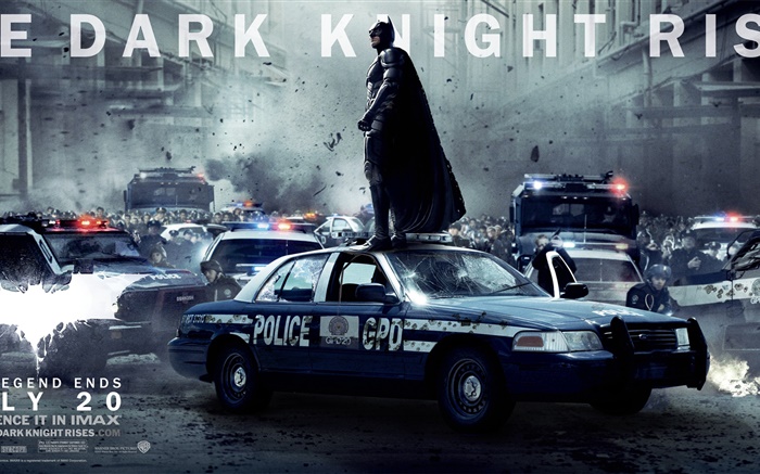 Widescreen filme, The Dark Knight Rises Papéis de Parede, imagem