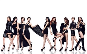 Nove Musas, Coréia meninas da música 03 HD Papéis de Parede
