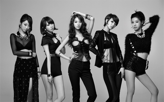 Nove Musas, Coréia meninas da música 09 Papéis de Parede, imagem