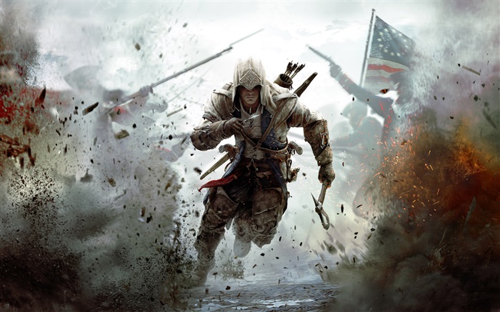 Jogo de PC, Assassins Creed 3 Papéis de Parede, imagem