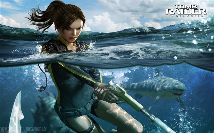Tomb Raider: Underworld, Lara Croft Papéis de Parede, imagem