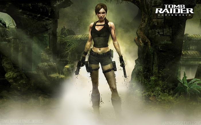Tomb Raider: Underworld, menina bonita Papéis de Parede, imagem