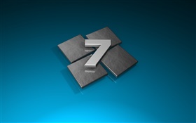 Estilo Windows Seven 3D HD Papéis de Parede