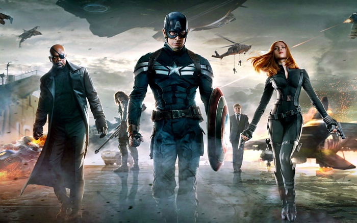 2014 filme, Captain America: The Winter Soldier Papéis de Parede, imagem