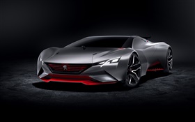 2015 Peugeot conceito supercarro HD Papéis de Parede