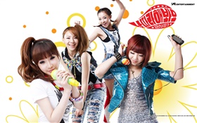 2NE1, meninas da música coreana 01 HD Papéis de Parede