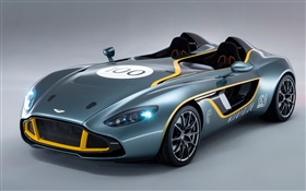Aston Martin CC100 Speedster conceito supercarro vista lateral da frente HD Papéis de Parede