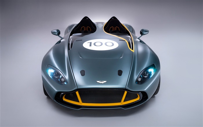 Aston Martin CC100 Speedster conceito supercarro vista frontal Papéis de Parede, imagem
