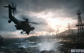 Battlefield 4, helicópteros HD Papéis de Parede