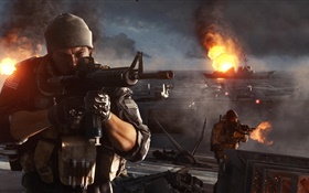 Battlefield 4, tiroteio HD Papéis de Parede