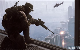 Battlefield 4, atirador HD Papéis de Parede