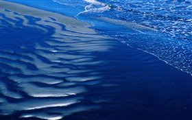 Praia, mar, água azul HD Papéis de Parede