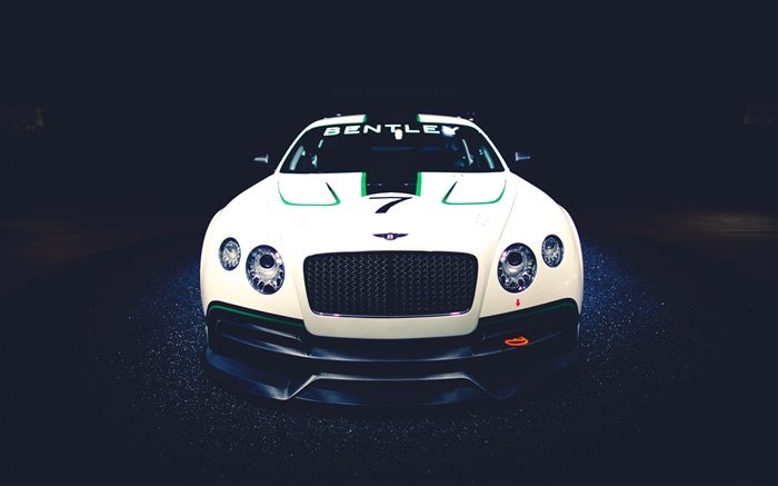 Bentley Continental GT3 Concept Opinião dianteira do carro Papéis de Parede, imagem