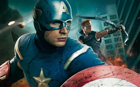 Capitão América, Os Vingadores HD Papéis de Parede