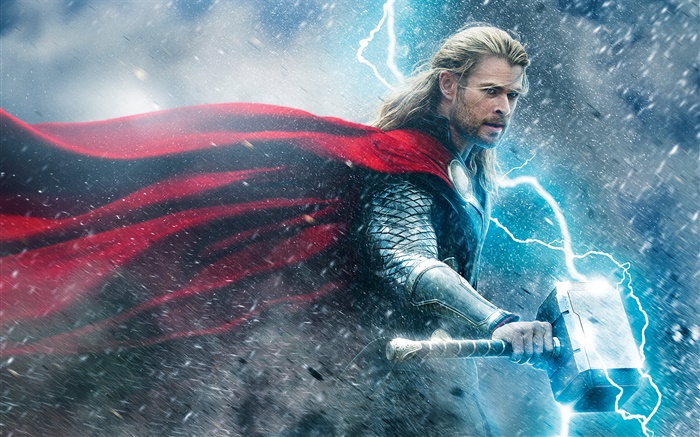 Chris Hemsworth, Thor 2 Papéis de Parede, imagem