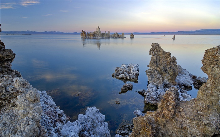 Costa do Mar Morto, rochas Papéis de Parede, imagem