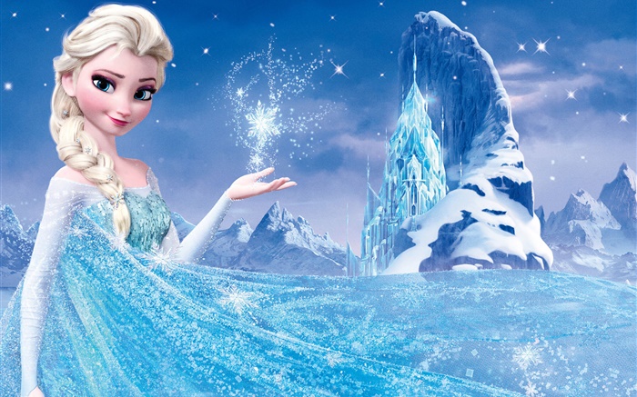 Congelado, filme da Disney, a princesa Elsa Papéis de Parede, imagem