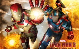 Homem de Ferro 3, dois heróis HD Papéis de Parede