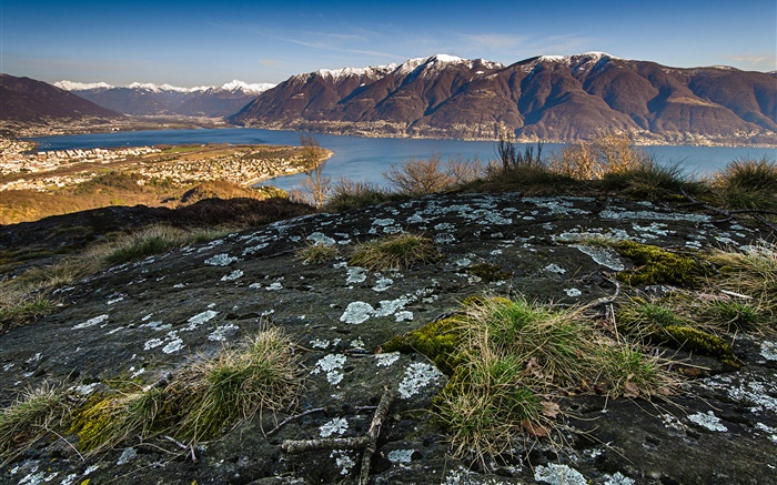 Lago Maggiore, Suíça Papéis de Parede, imagem