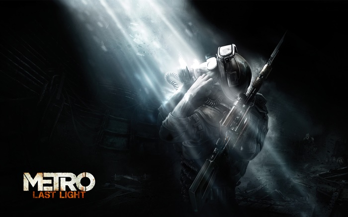 Metro: Last Light, jogo widescreen Papéis de Parede, imagem