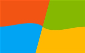 Microsoft Windows 9 logotipo, quatro cores HD Papéis de Parede