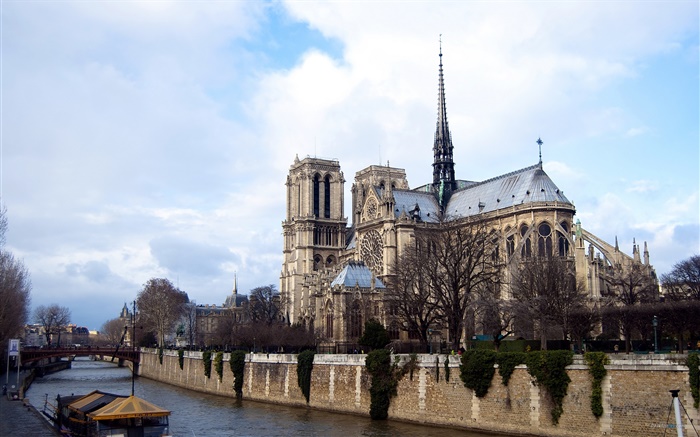 Notre Dame, França Papéis de Parede, imagem
