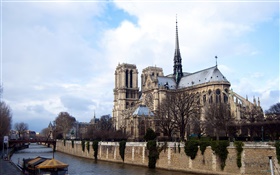 Notre Dame, França HD Papéis de Parede