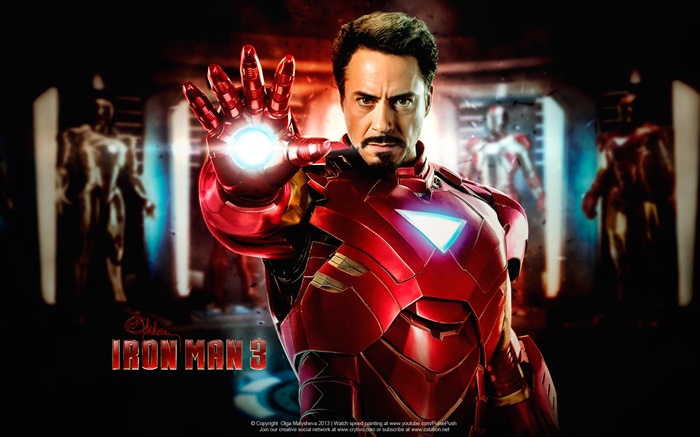 Robert Downey Jr. em Homem de Ferro 3 Papéis de Parede, imagem