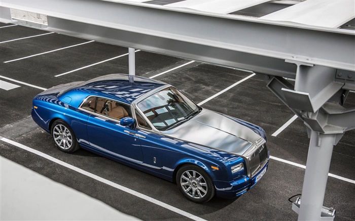 Rolls-Royce Motor Cars vista superior Papéis de Parede, imagem