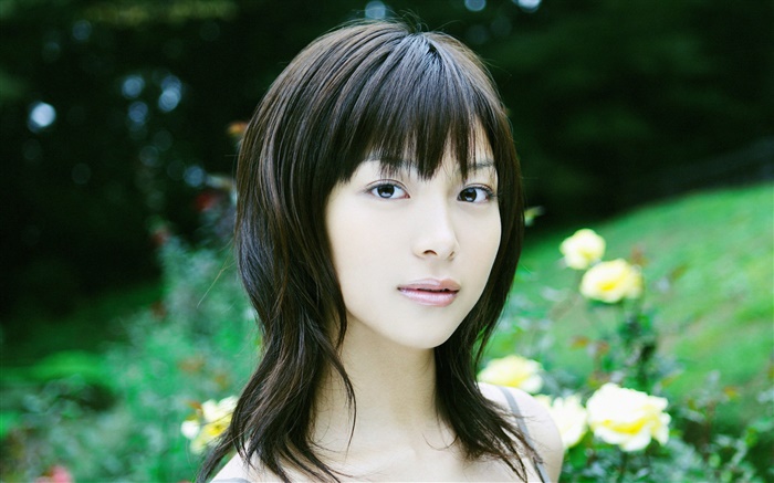 Saki Aibu, menina japonesa 01 Papéis de Parede, imagem