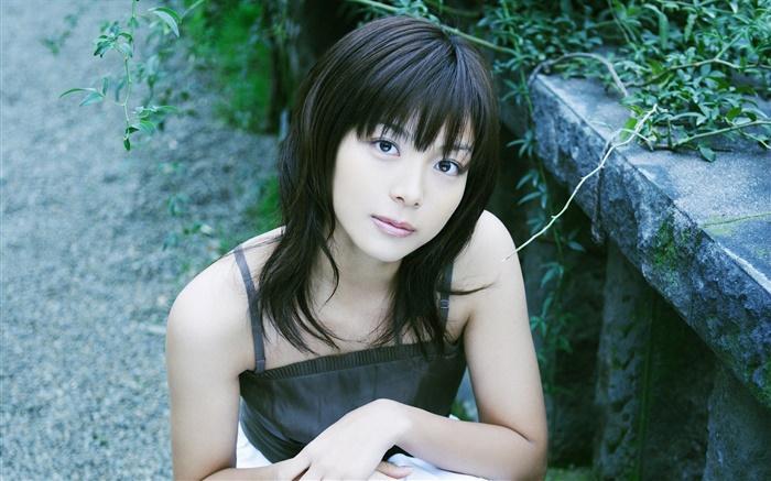 Saki Aibu, menina japonesa 03 Papéis de Parede, imagem
