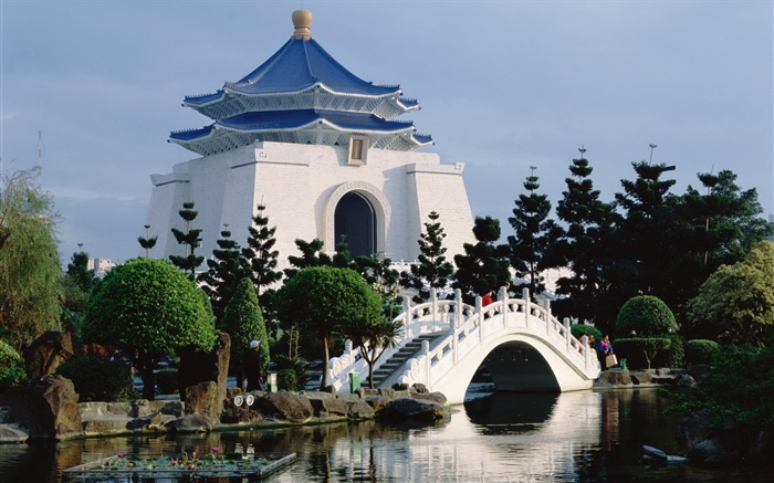 Taipei, Chiang Kai-shek Memorial Hall Papéis de Parede, imagem