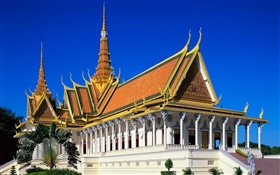 Tailândia, Chiang Mai, templo HD Papéis de Parede