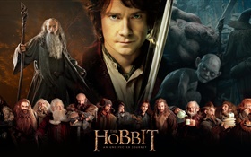 O Hobbit: Uma Jornada Inesperada, filme widescreen HD Papéis de Parede