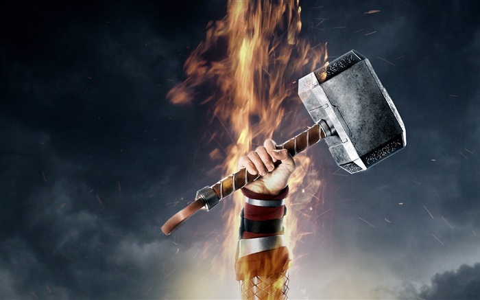 Thor 2, martelo Papéis de Parede, imagem
