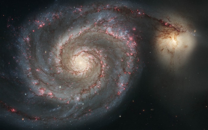 Whirlpool galáxia Papéis de Parede, imagem