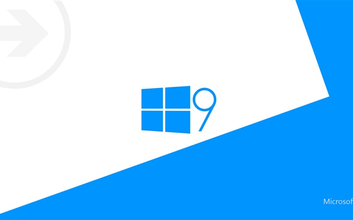 O Windows 9, estilo minimalista Papéis de Parede, imagem