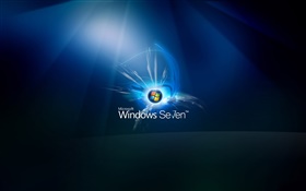 Windows Seven fundo abstrato HD Papéis de Parede