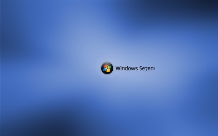 Windows Seven, azul brilho Papéis de Parede, imagem