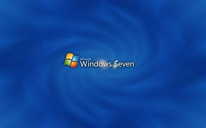 Azul estilo Windows Seven Papéis de Parede, imagem