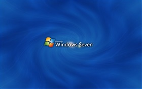 Azul estilo Windows Seven HD Papéis de Parede